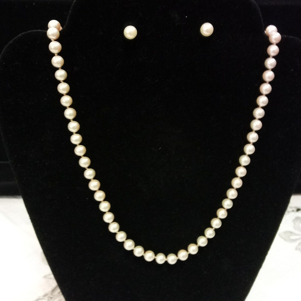 Necklace and Earrings